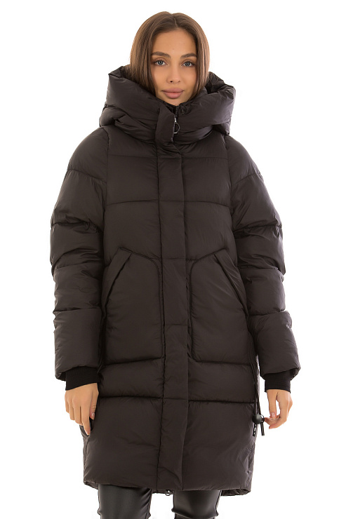 TOWMY A031 ЧЕРНЫЙ Пуховик женский TOWMY цвет Черный