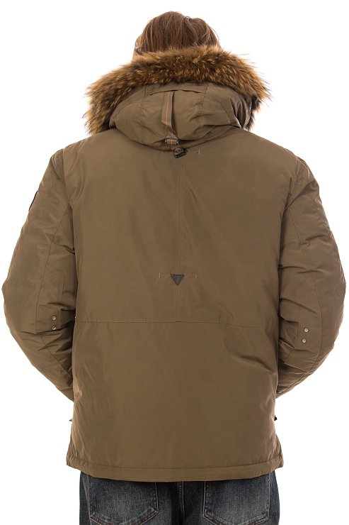 SHarK Force 6251263 КОРИЧНЕВЫЙ Пуховик мужской SHARK FORCE цвет Коричневый