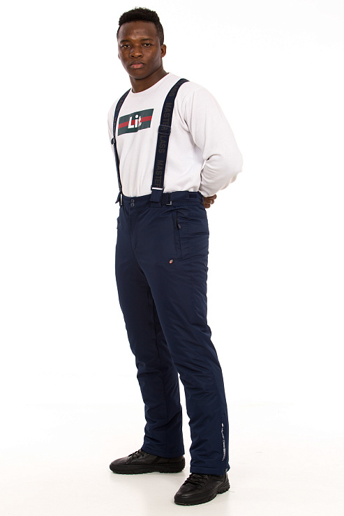 CHEER&DUCK/3055 62173 ТЕМН. СИН. Брюки горнолыжные мужские CHEERDUCK цвет Синий