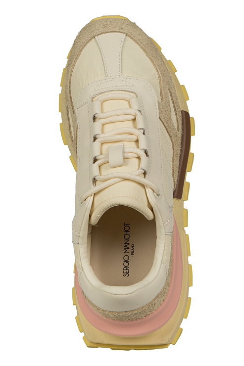 Кроссовки SERGIO MANCHOT цвет Бeжевый