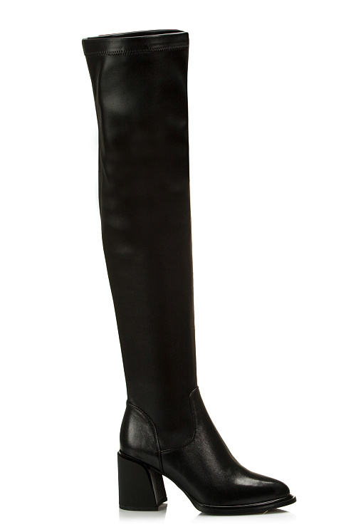 Ботфорты на каблуке SERGIO MANCHOT цвет Черный