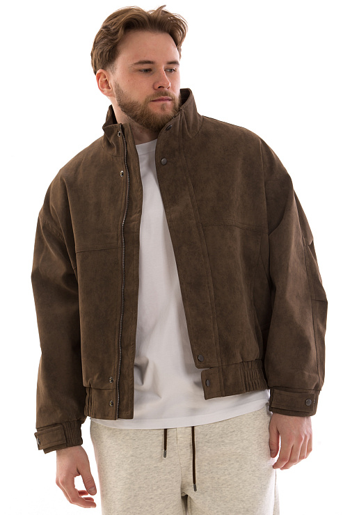 CHEERDUCK/4070 1181 КОРИЧНЕВЫЙ Куртка мужская д/с CHEERDUCK цвет Коричневый