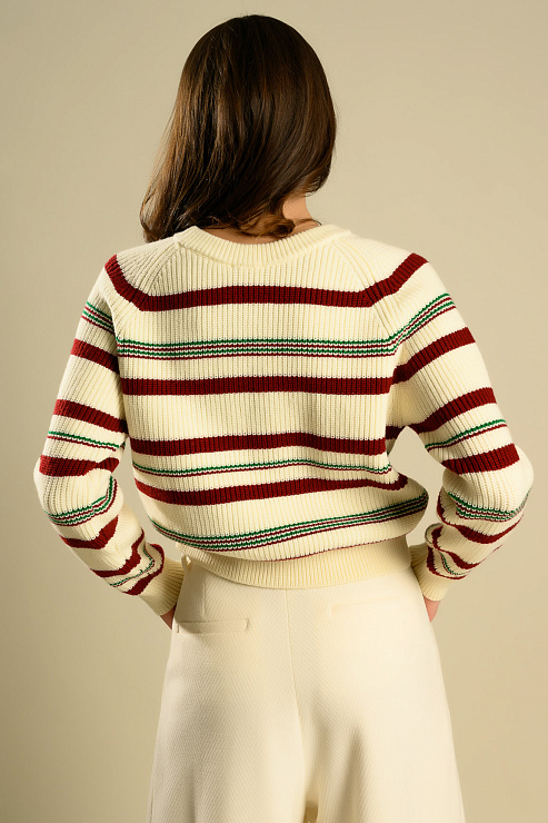 BELLABOA 127 WHITE Свитер женский BELLABOA цвет Белый