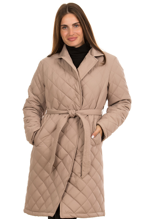 CHEERDUCK/2025 622 БЕЖЕВЫЙ Плащ женский CHEERDUCK цвет Бежевый