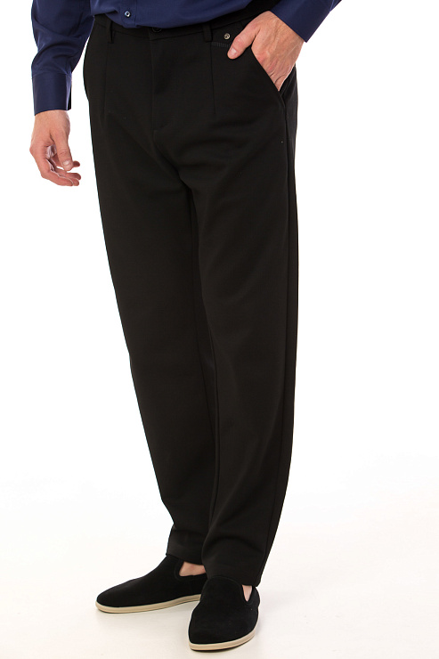 CHEERDUCK/4070 8202 ЧЕРНЫЙ Брюки классические мужские CHEERDUCK цвет Черный