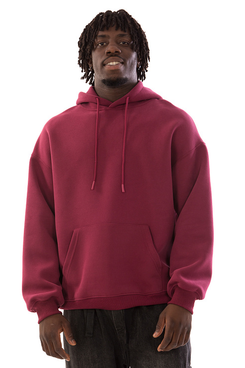 CHEERDUCK/4070 LM 777 БОРДОВЫЙ Худи мужское CHEERDUCK цвет Бордовый
