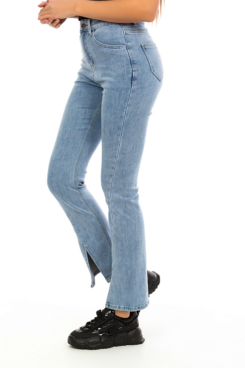 CHEER&DUCK/Sy 5225 ГОЛУБ. Джинсы женские CHEERDUCK цвет Голубой