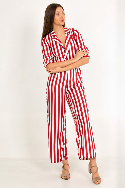 MANQI 513 КРАСН. Комбинезон женский CHEERDUCK цвет Красный