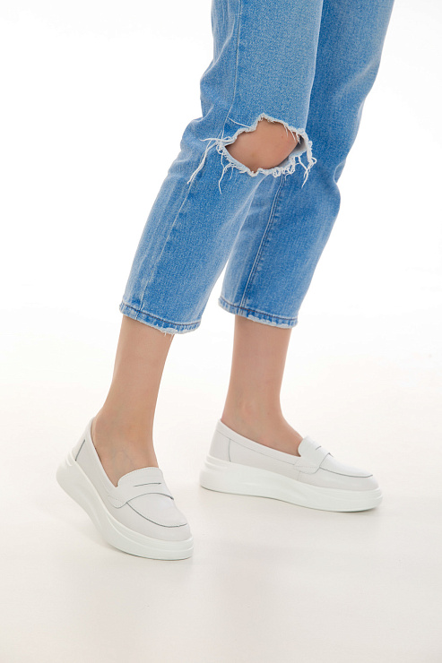 Слипоны SERGIO MANCHOT цвет Белый