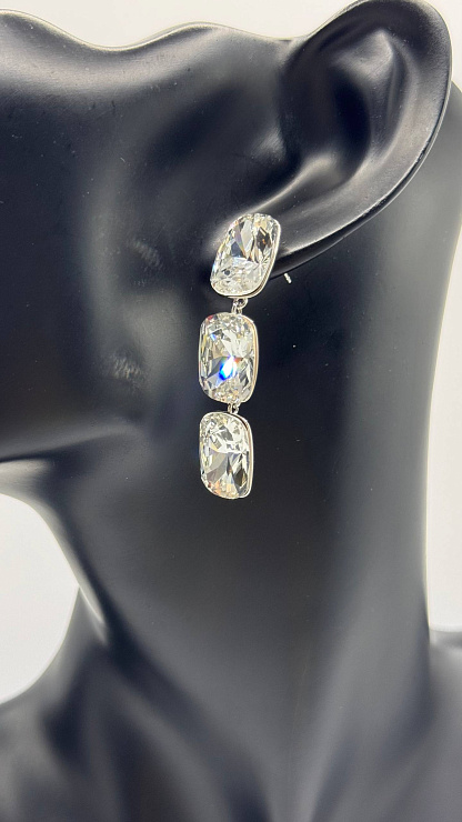 Серьги BELLABOA цвет Серебристый