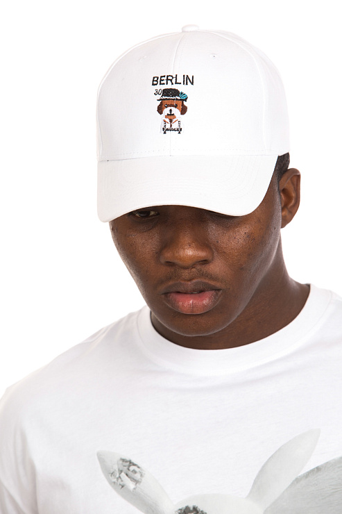 CHEERDUCK 1000-9 БЕЛ Бейсболка  CHEERDUCK цвет Белый