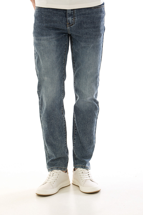 CHEERDUCK/4070 60464 СИНИЙ Джинсы мужские CHEERDUCK цвет Синий