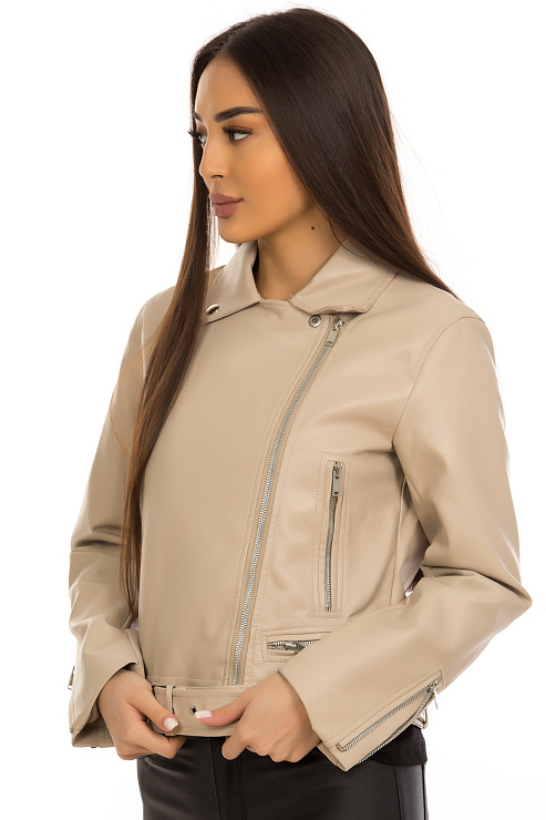 CHEERDUCK/2030 2264 БЕЖЕВЫЙ Куртка женская CHEERDUCK цвет Бежевый