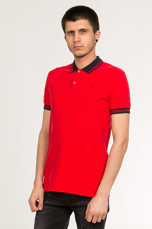 Поло STRACCI цвет Красный