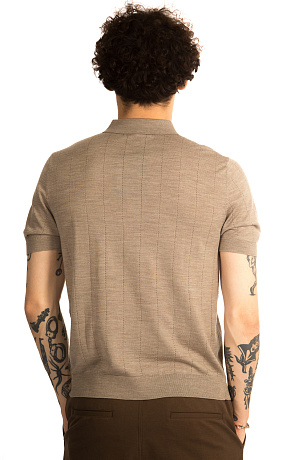 CHEERDUCK/4070 jFW 12 БЕЖЕВЫЙ Поло мужское CHEERDUCK цвет Бежевый