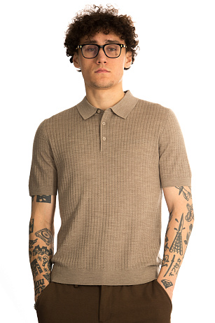 CHEERDUCK/4070 jFW 13 КОРИЧНЕВЫЙ Поло мужское CHEERDUCK цвет Коричневый