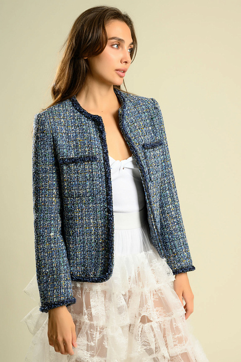 BELLABOA 111-292 СИНИЙ Пиджак женский BELLABOA цвет Синий