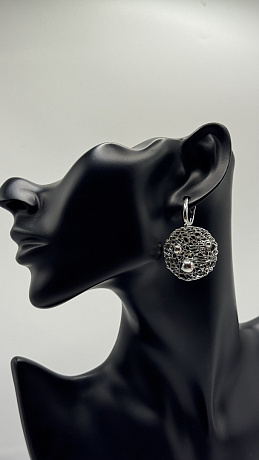 Серьги BELLABOA цвет Серебристый