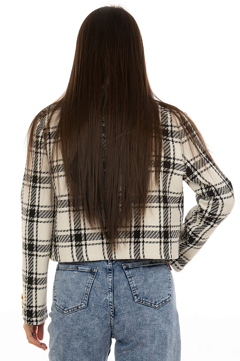 CHEERDUCK/GJ187 8514 БЕЛЫЙ Жакет женский CHEERDUCK цвет Белый