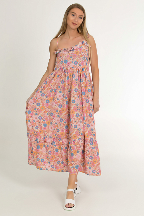 CHEER&DUCK/2C19 1720 РОЗОВ. Сарафан женский CHEERDUCK цвет Розовый