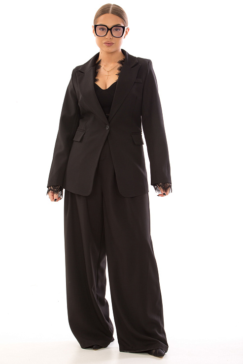 CHEERDUCK/2C19 9926 ЧЕРНЫЙ Костюм классический женский CHEERDUCK цвет Черный