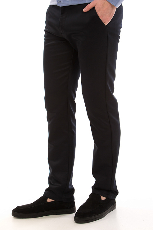 CHEERDUCK/2C87 6679-2 СИНИЙ Брюки мужские CHEERDUCK цвет Синий