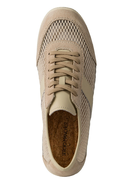 Кроссовки SERGIO MANCHOT цвет Бeжевый