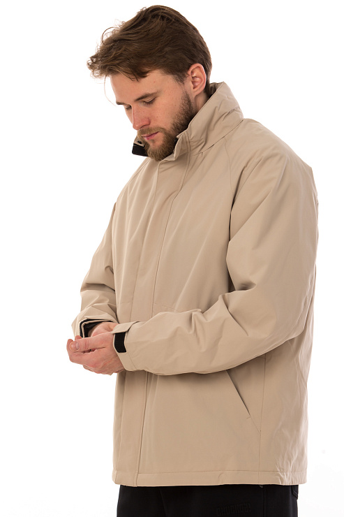 CHEERDUCK/4070 26025 БЕЖЕВЫЙ Куртка мужская CHEERDUCK цвет Бежевый