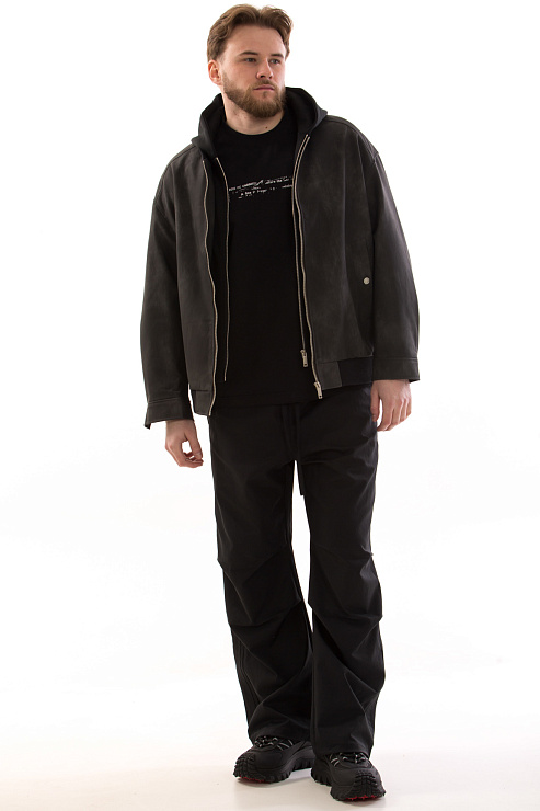 CHEERDUCK/4070 1188 ЧЕРНЫЙ Куртка мужская д/с CHEERDUCK/4070 цвет Черный