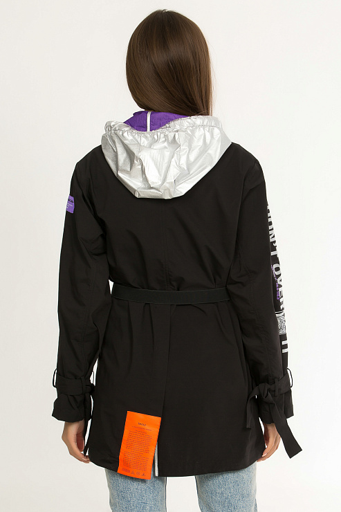 YIMOSIS 5301 ЧЕРН. Плащ женский YIMOSIS цвет Черный