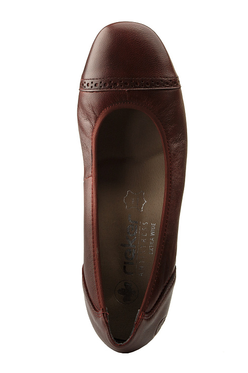 Туфли на каблуке RIEKER  цвет Бордовый