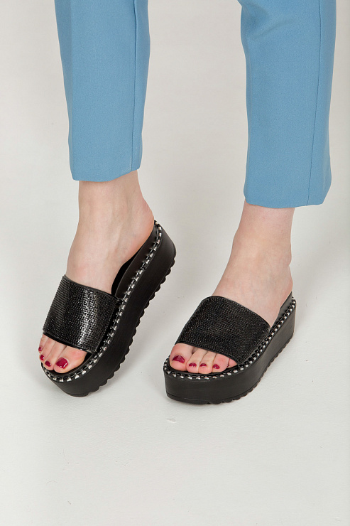 Сабо SERGIO MANCHOT цвет Черный