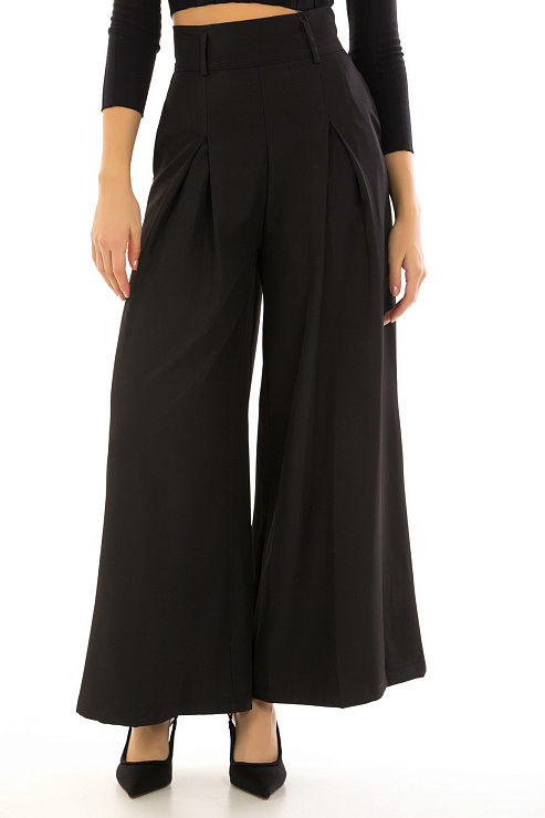 CHEERDUCK/NEW 0179 ЧЕРНЫЙ Брюки женские классические CHEERDUCK цвет Черный