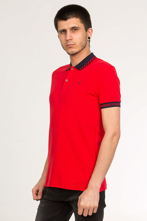 Поло STRACCI цвет Красный
