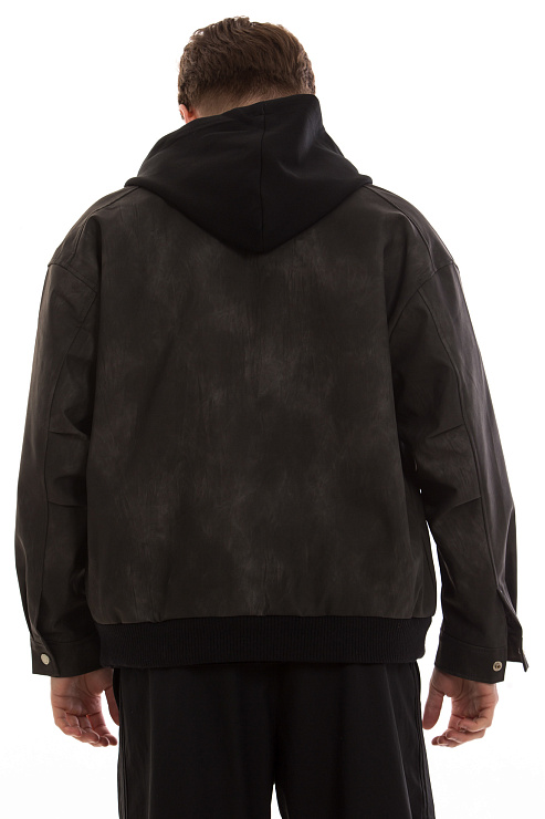 CHEERDUCK/4070 1188 ЧЕРНЫЙ Куртка мужская д/с CHEERDUCK/4070 цвет Черный