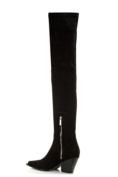 Ботфорты на каблуке BELLABOA цвет Черный