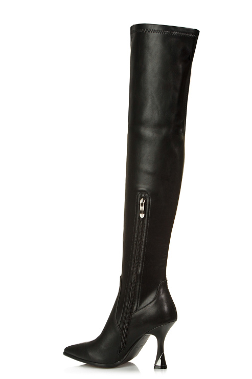 Ботфорты на каблуке SERGIO MANCHOT цвет Черный