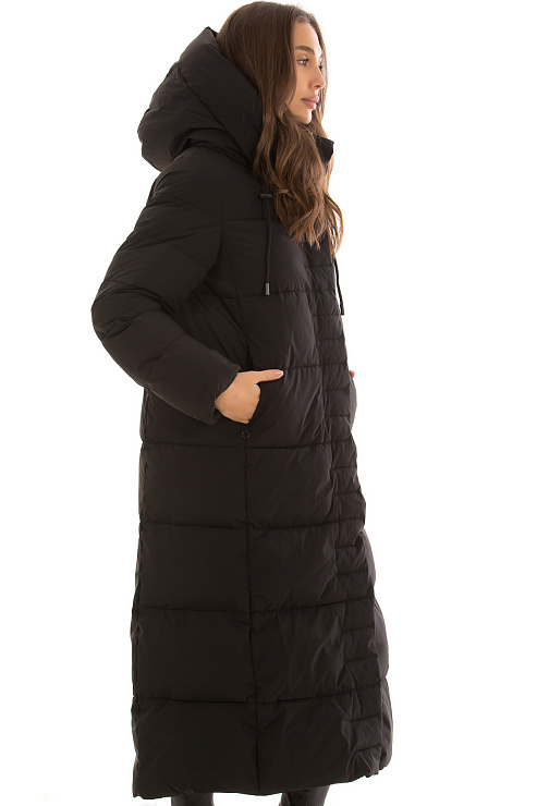TOWMY 3229 ЧЕРНЫЙ Пуховик женский TOWMY цвет Черный