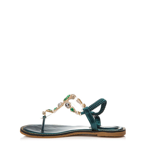 Сандалии SERGIO MANCHOT цвет Зеленый