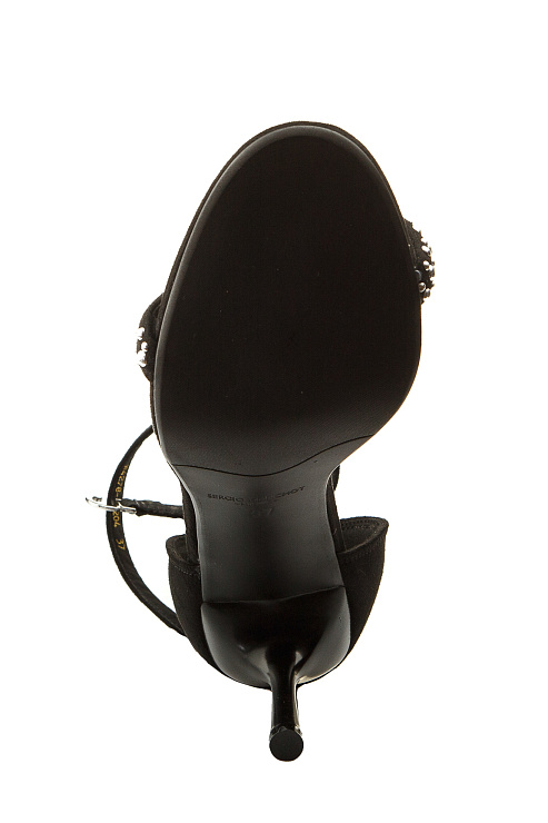 Босоножки на каблуке SERGIO MANCHOT цвет Черный