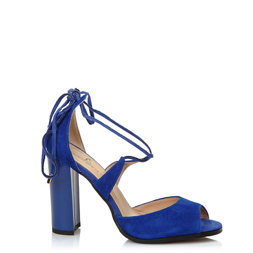 Босоножки на каблуке SERGIO MANCHOT цвет Синий