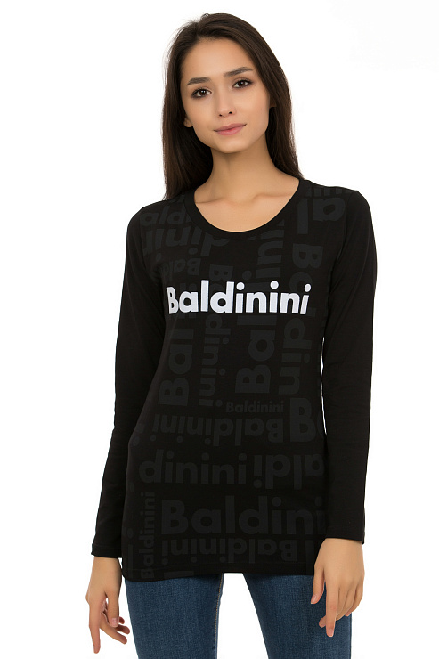 BALDININI TSD10L NERO Лонгслив женский BALDININI цвет Черный