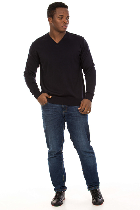 CHEERDUCK/BA 3763 ТЕМН.СИНИЙ Джемпер мужской CHEERDUCK цвет Синий