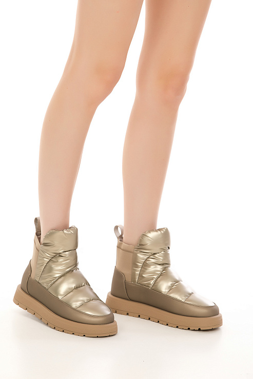 Дутики SERGIO MANCHOT цвет Золотой