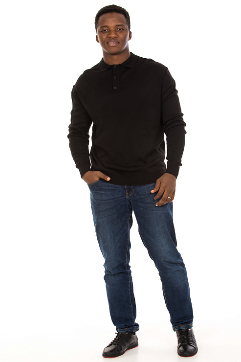 CHEERDUCK/BA 3760 ЧЕРНЫЙ Джемпер мужской CHEERDUCK цвет Черный