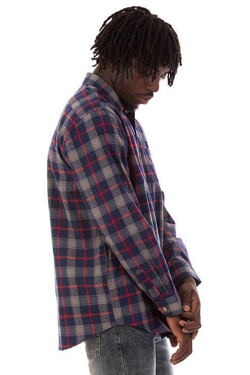 CHEERDUCK/2C87 319 СИНИЙ Рубашка мужская CHEERDUCK цвет Синий