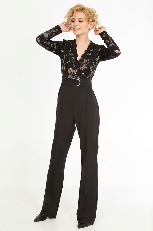 CHEER&DUCK/2C122 2082 ЧЕРН. Комбинезон женский CHEERDUCK цвет Черный