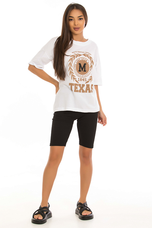 CHEERDUCK/FA 0010 БЕЛЫЙ Футболка женская CHEERDUCK цвет Белый