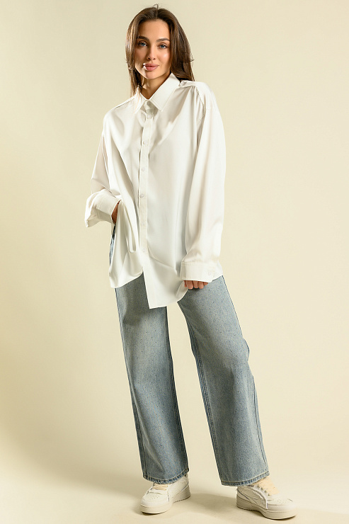 BELLABOA 200-27 БЕЛЫЙ Рубашка женская BELLABOA цвет Белый