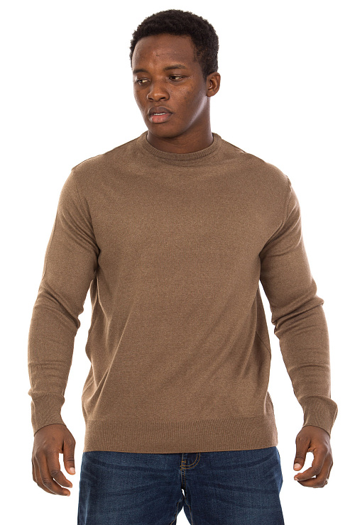 CHEERDUCK/BA 3764 КОРИЧНЕВЫЙ Джемпер мужской CHEERDUCK цвет Коричневый